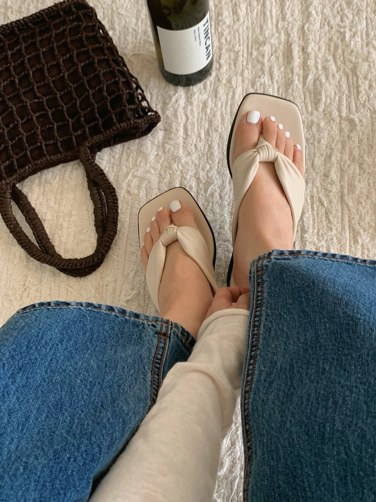 Cream Puff Platform Flip