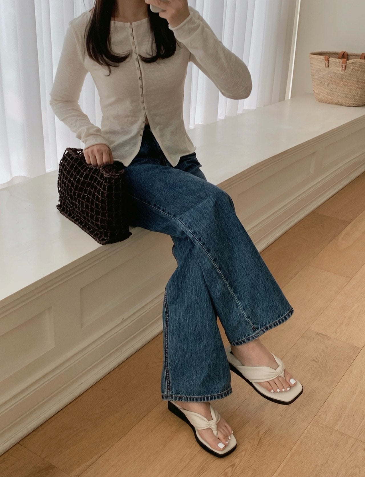 Cream Puff Platform Flip