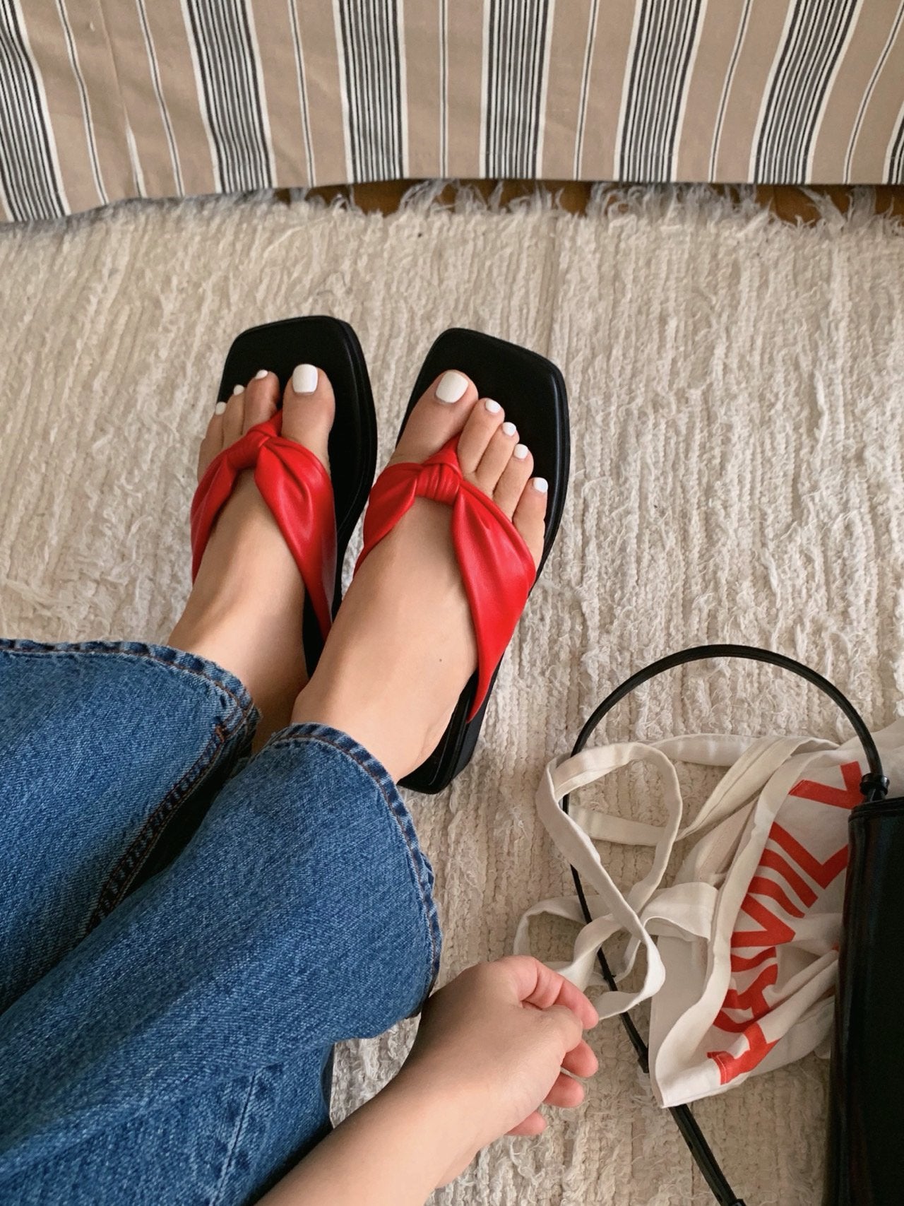 Cream Puff Platform Flip