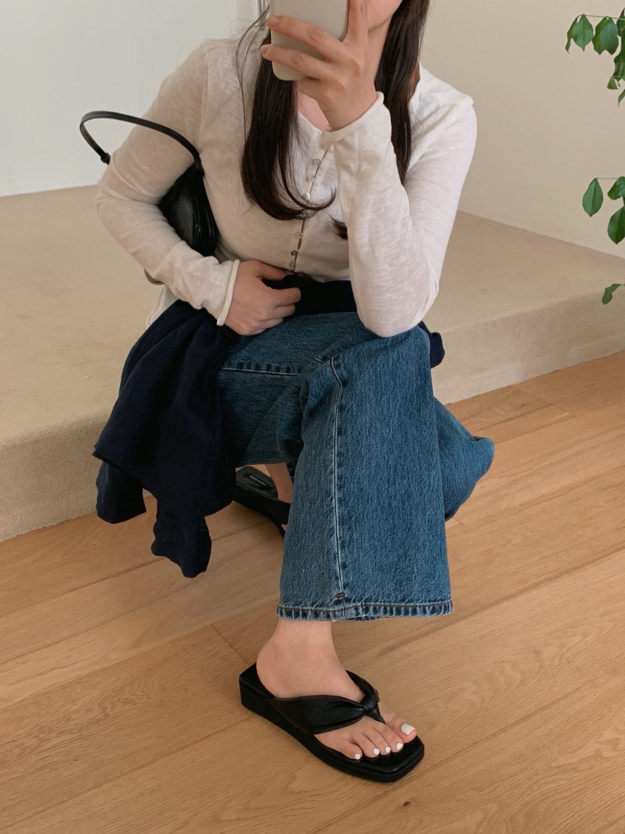 Cream Puff Platform Flip
