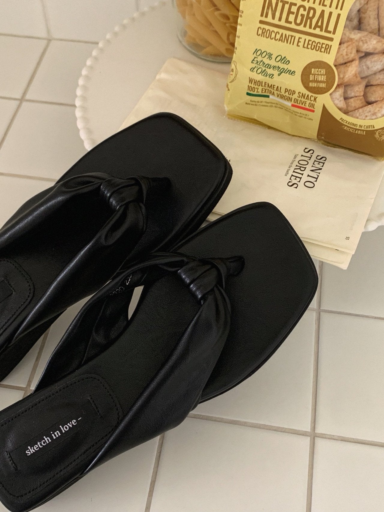 Cream Puff Platform Flip