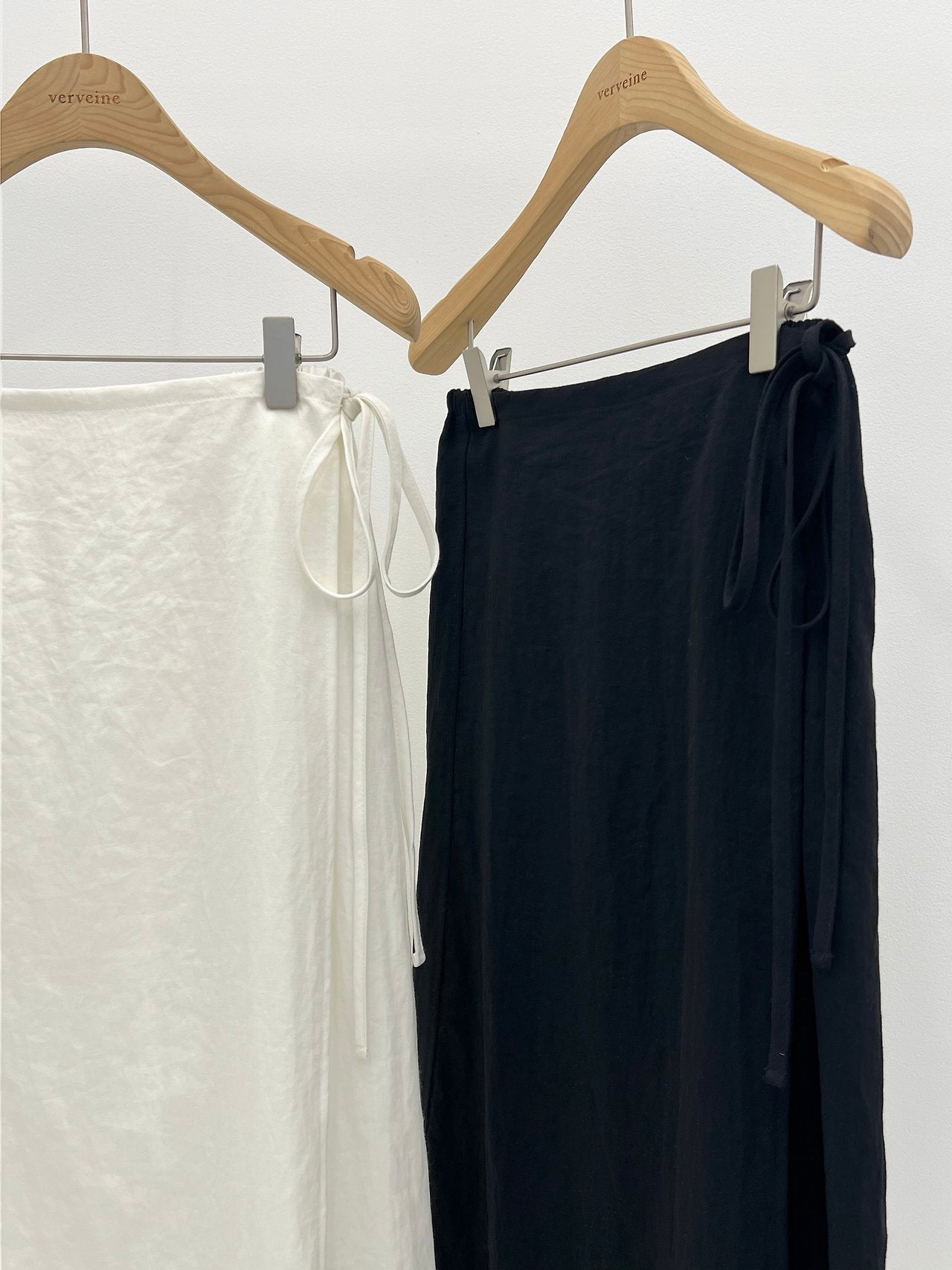 Odette Wrap Banding Skirt-2col