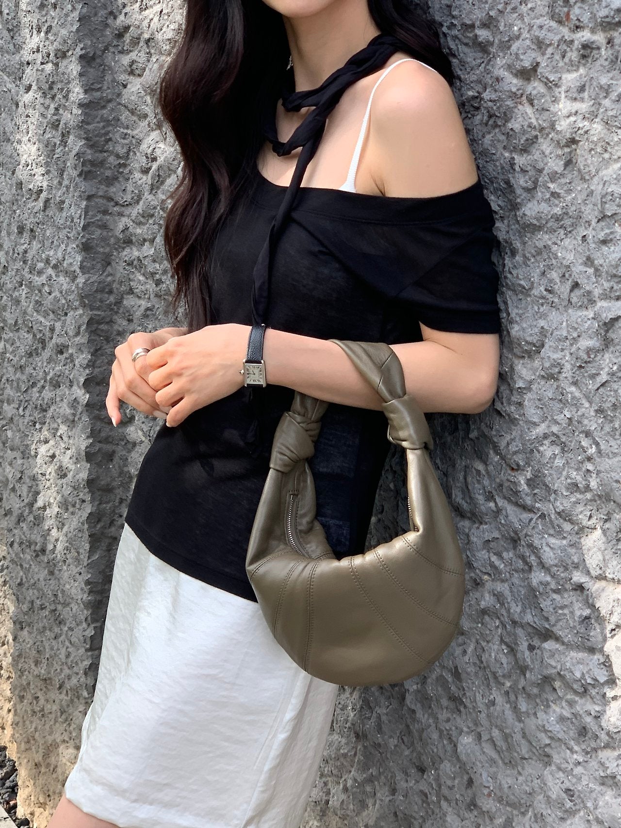 Lena Off-shoulder T-4col
