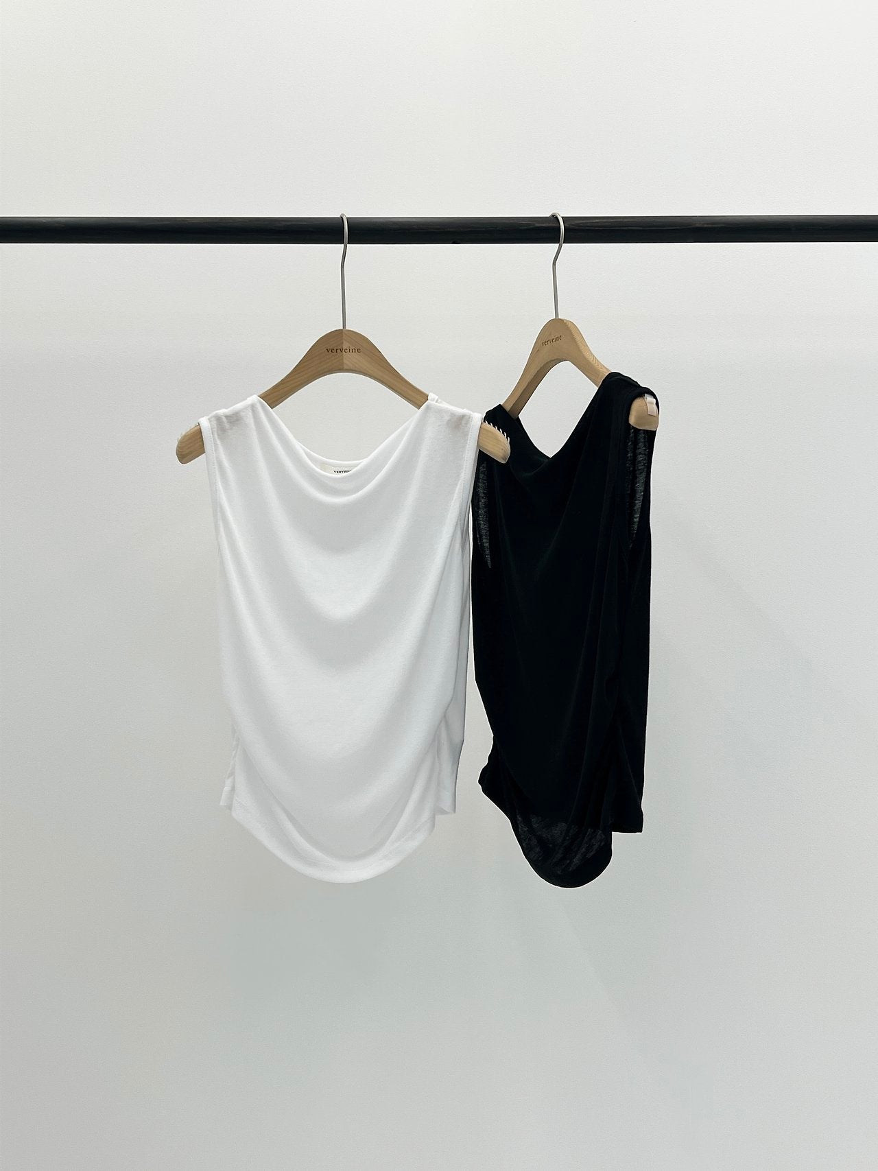 Muse Shirring Drape T-2col