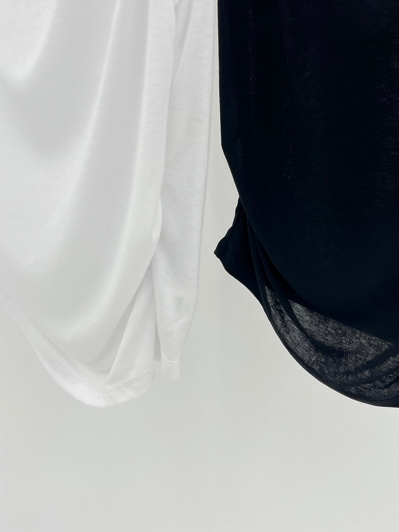 Muse Shirring Drape T-2col