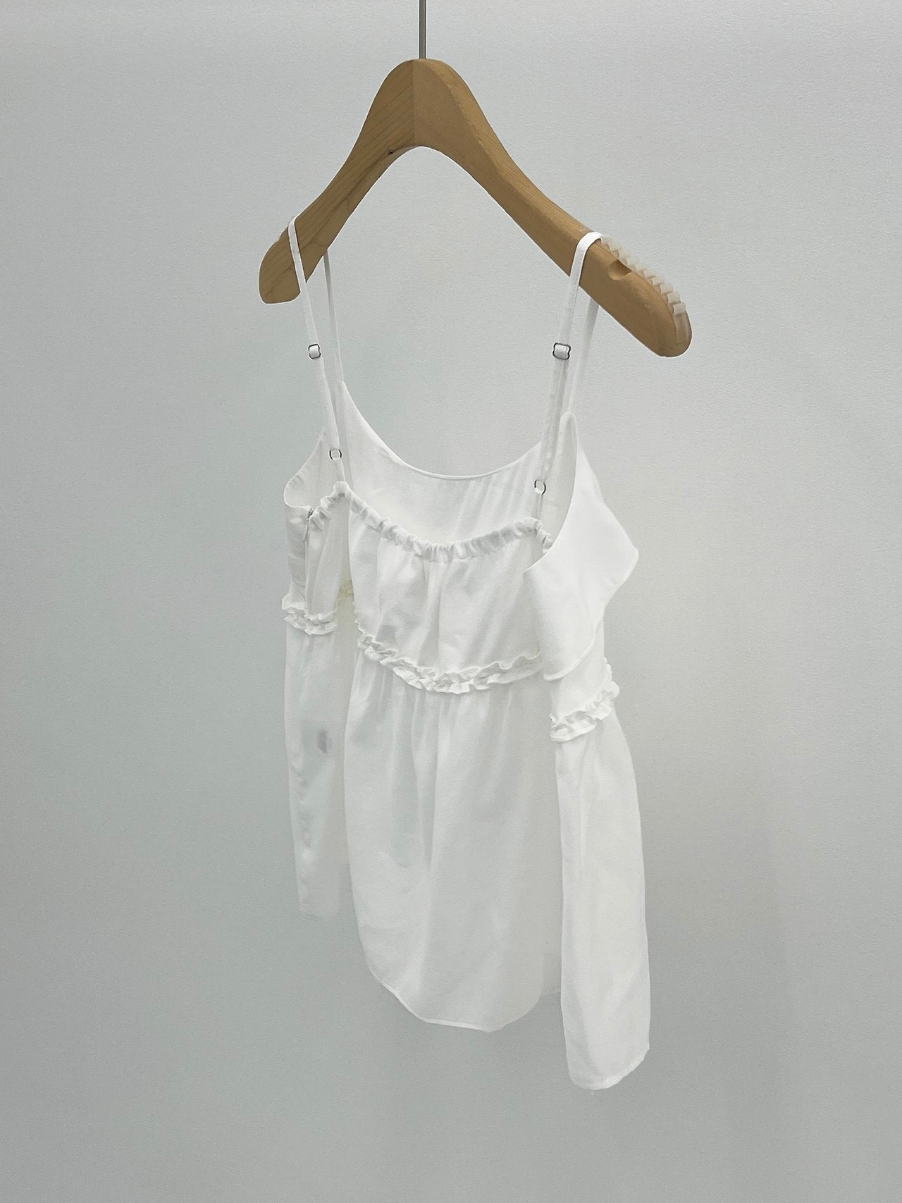 Pauline Frill Sleeveless Blouse-2col