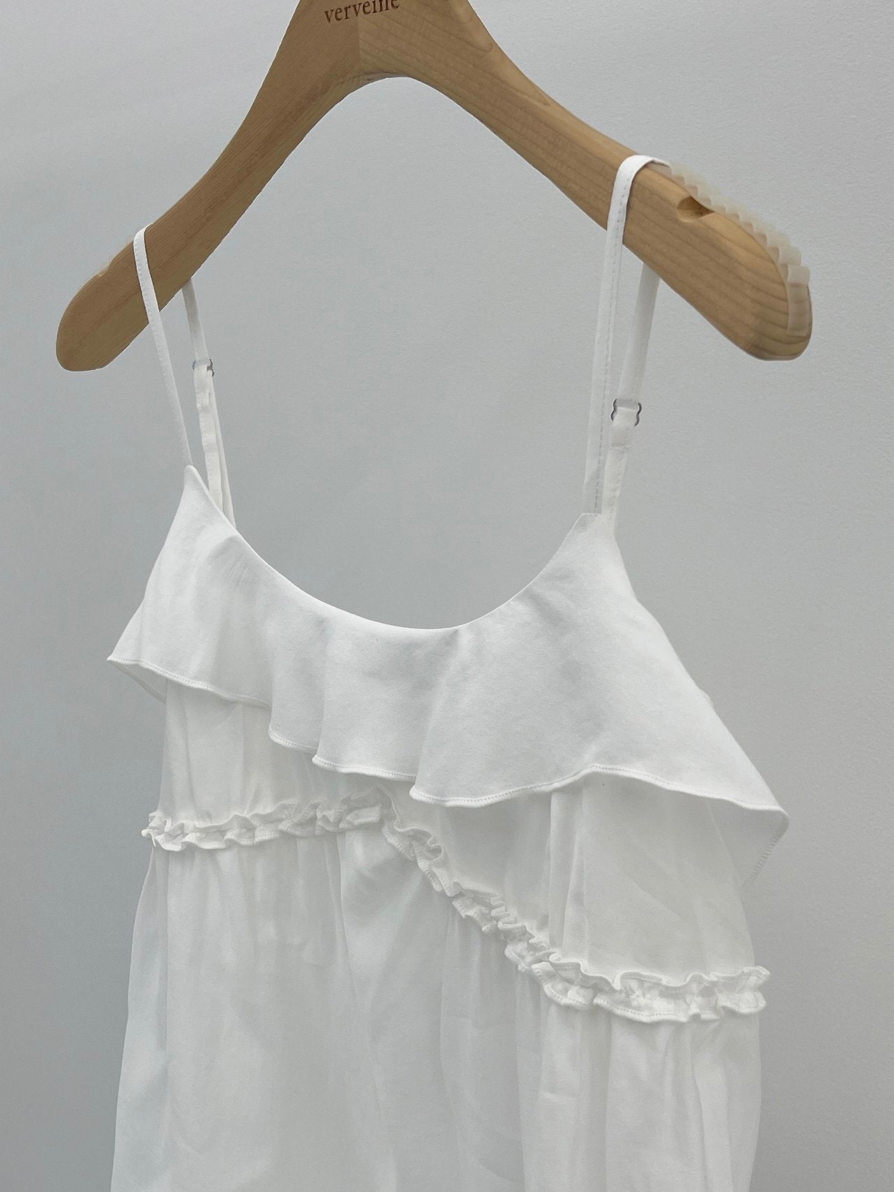 Pauline Frill Sleeveless Blouse-2col