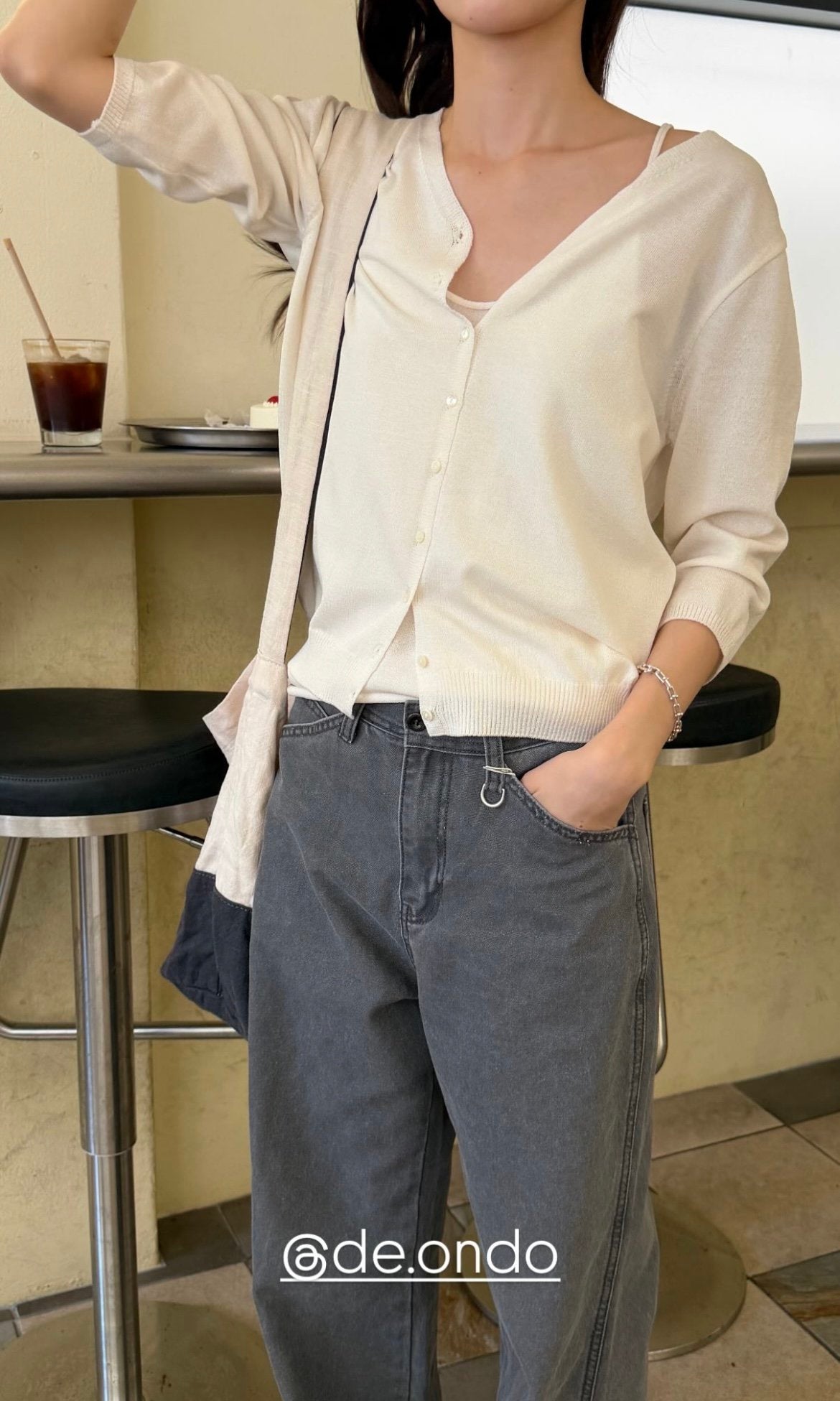 deondo viscose cardigan&sleeveless-4col