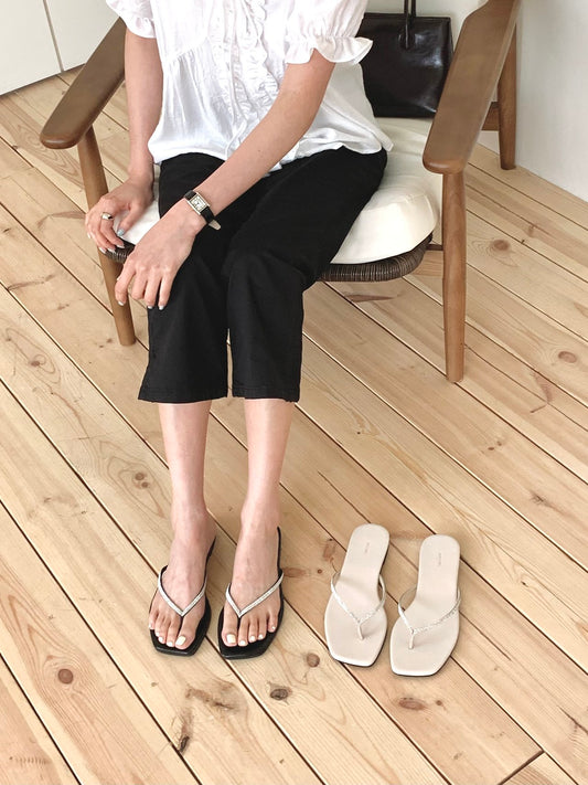 Twinkle flip slippers