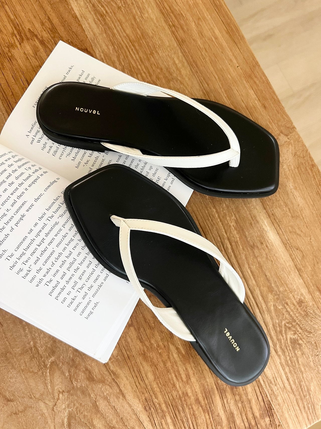 Colored flip-flops