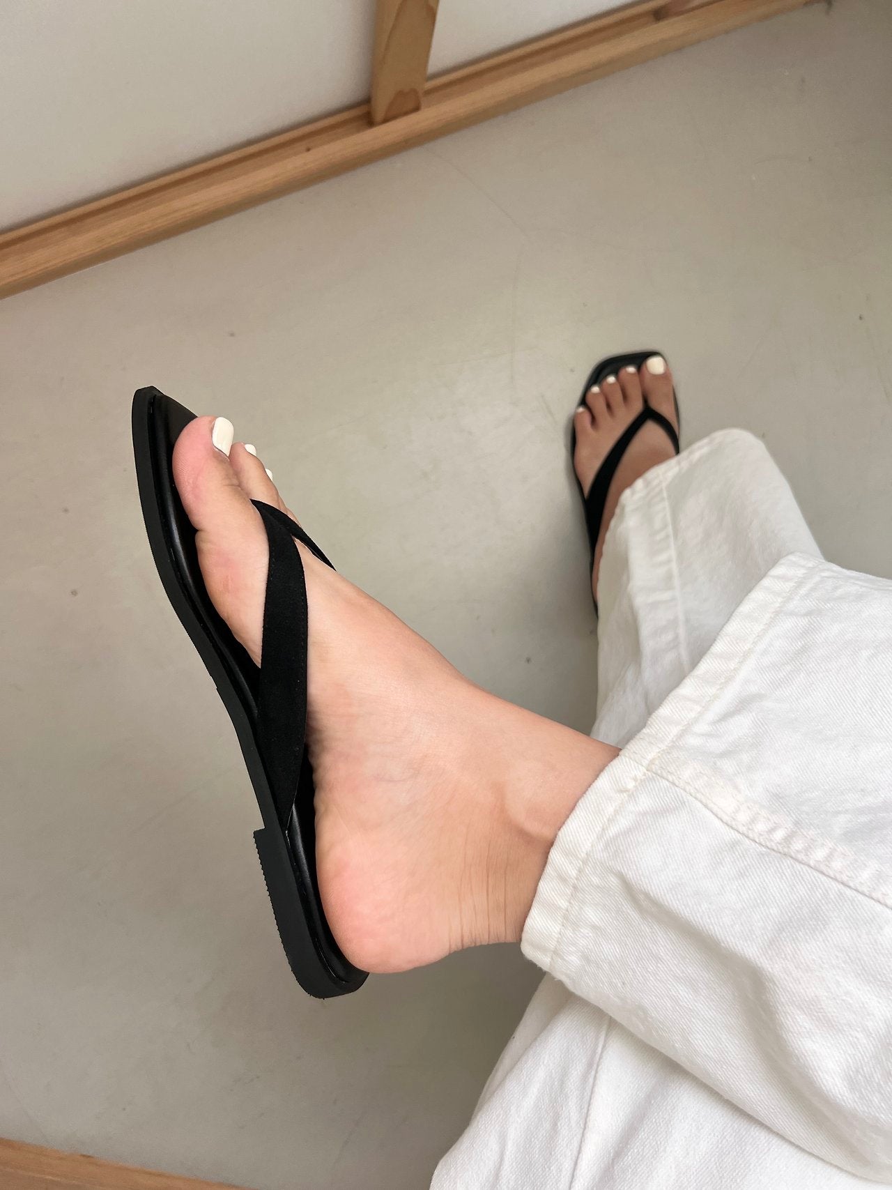 Colored flip-flops