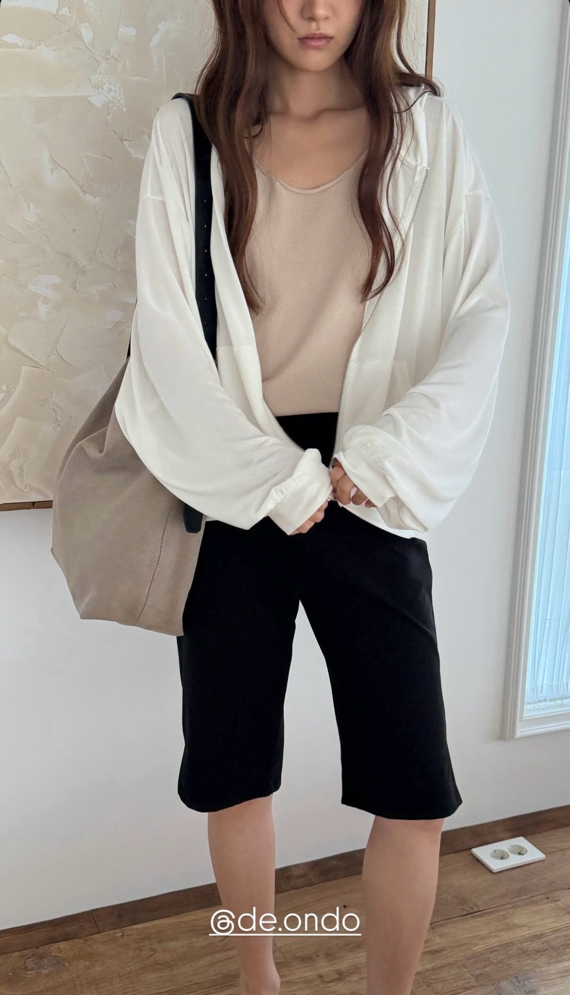 deondo easy capri crop pants
