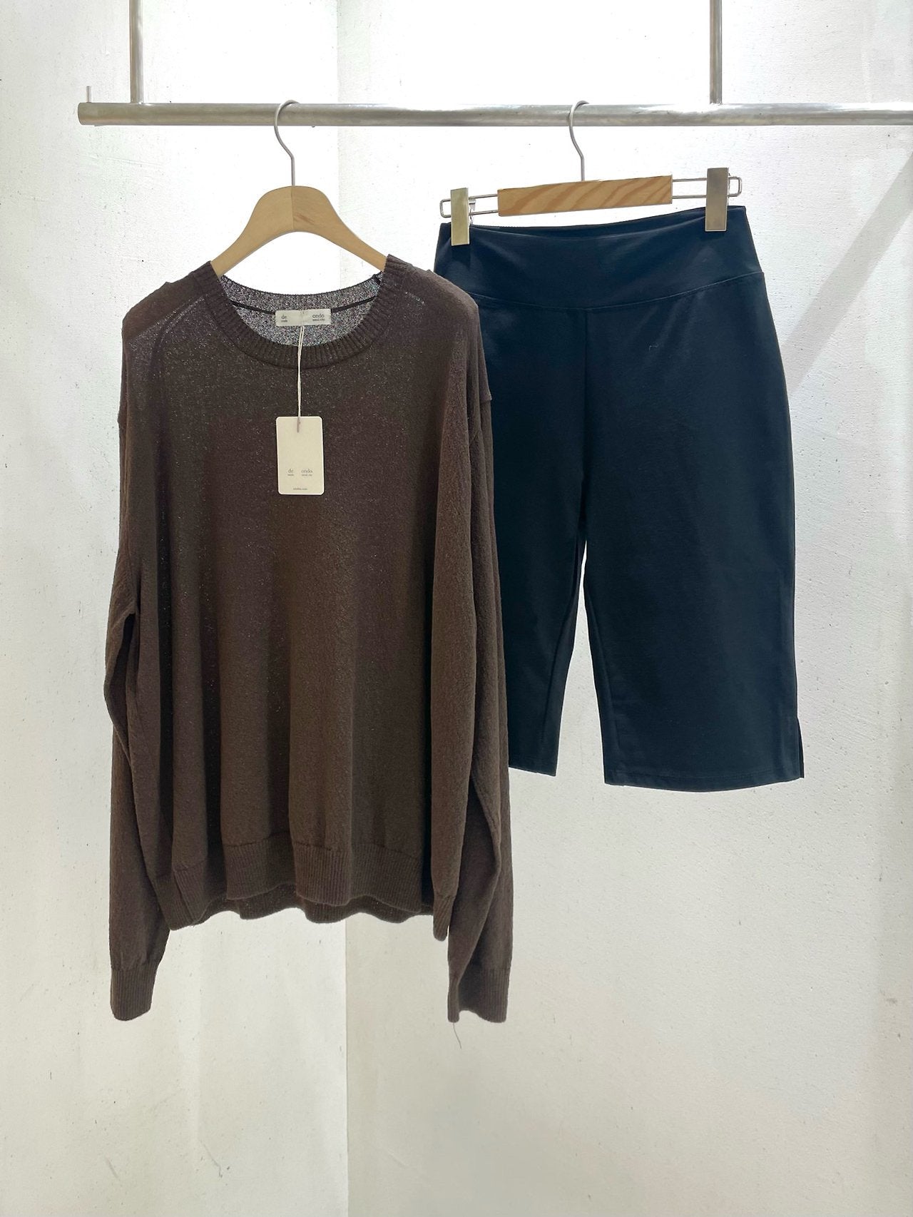deondo easy capri crop pants