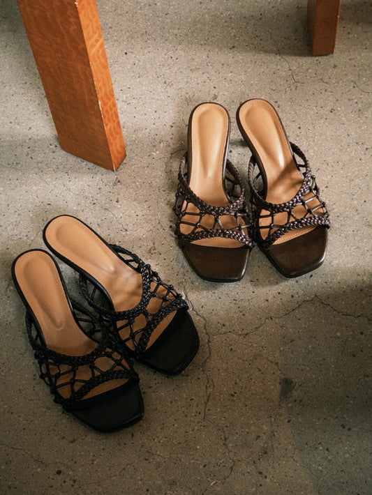 Urban Weave Mules