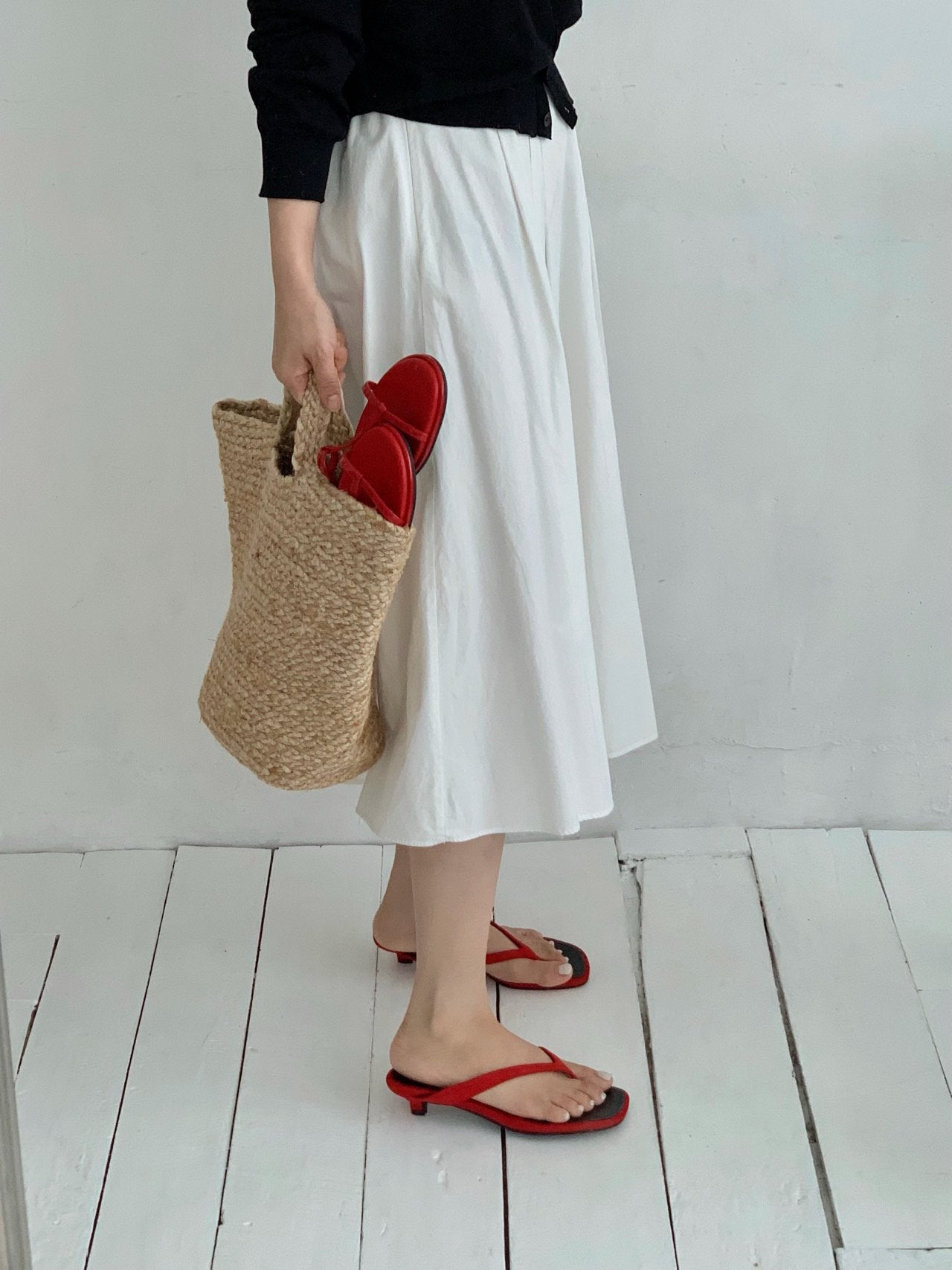 Rouge Flip-Flop Mule