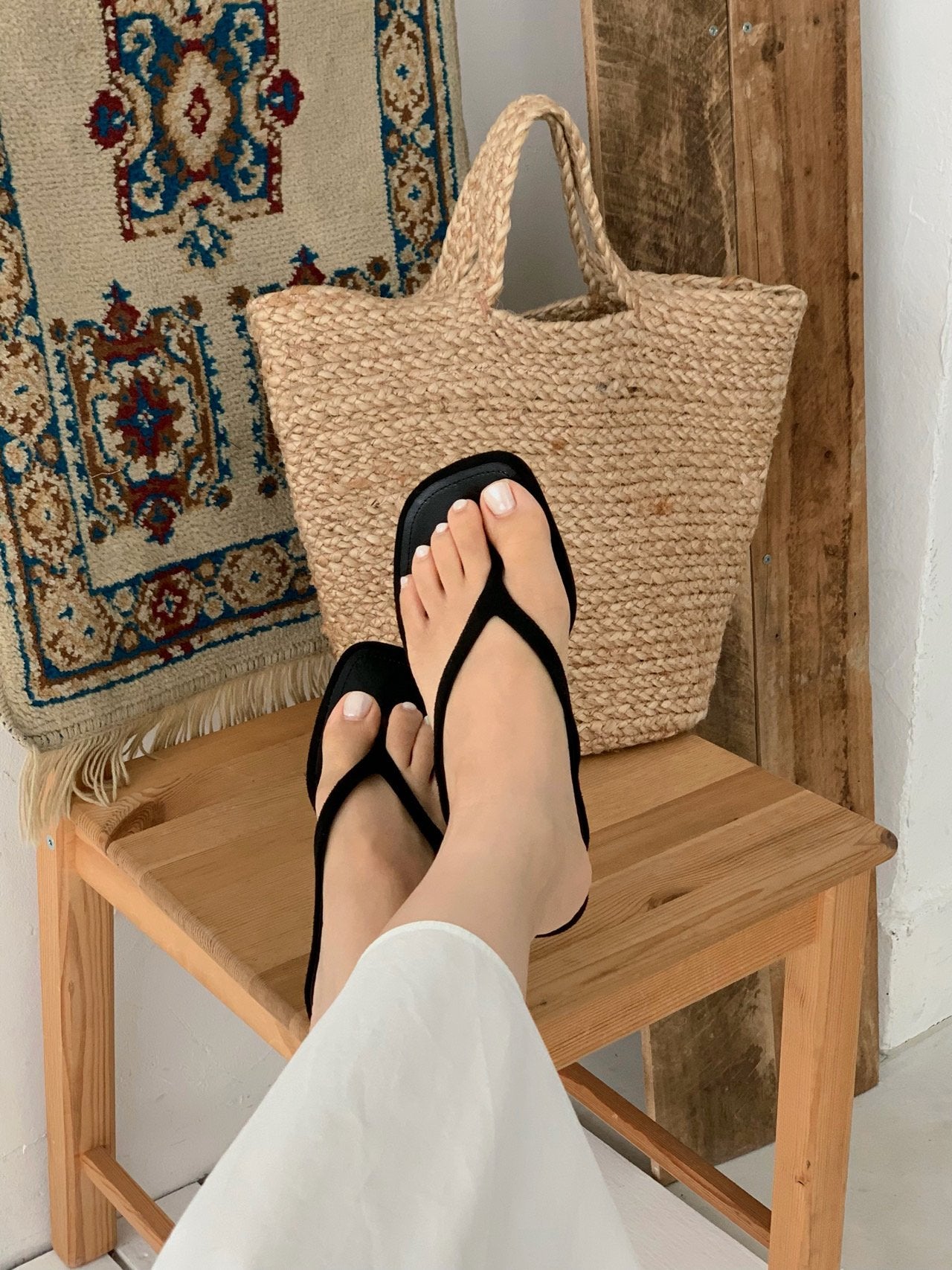 Rouge Flip-Flop Mule