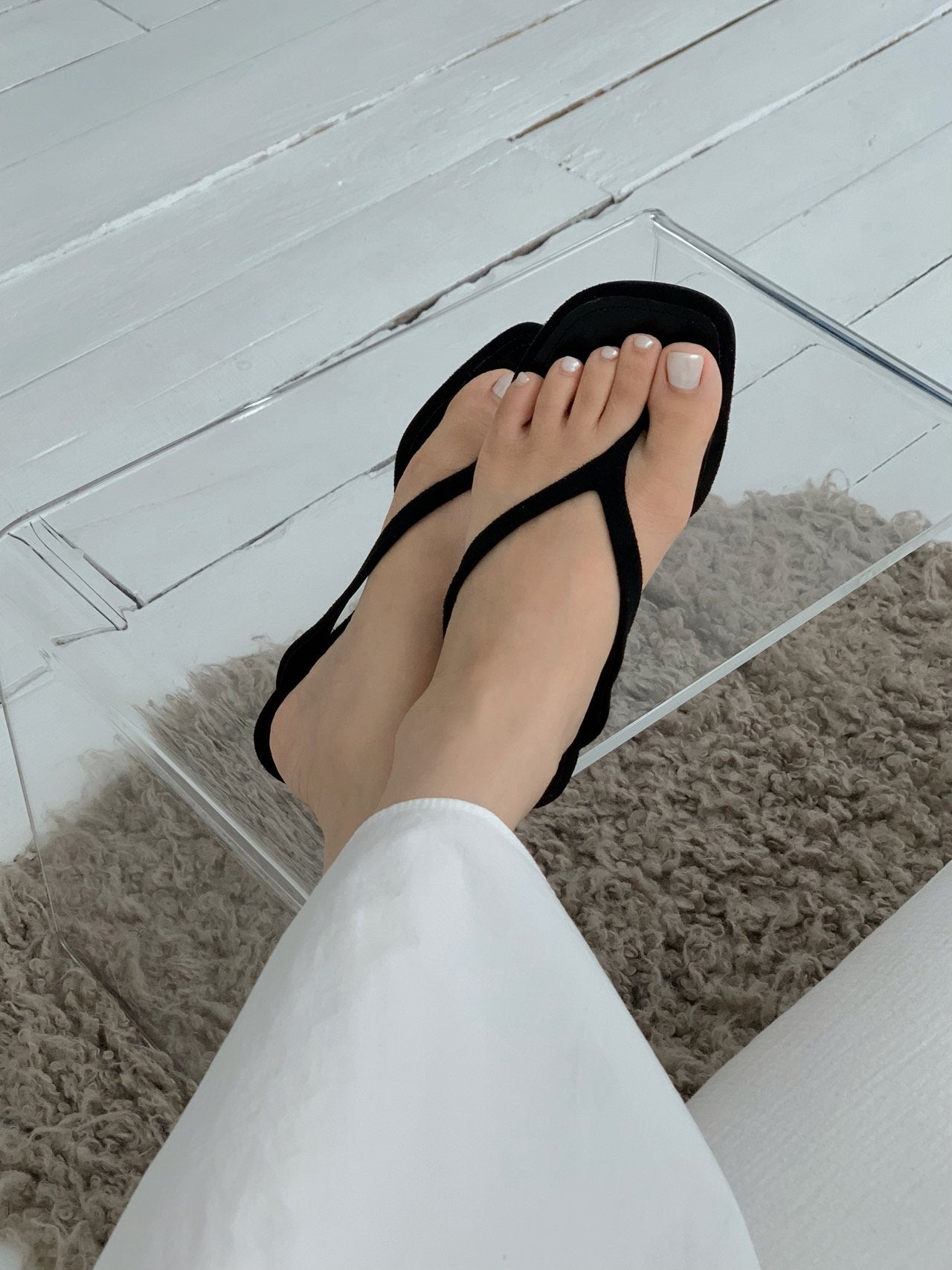Rouge Flip-Flop Mule