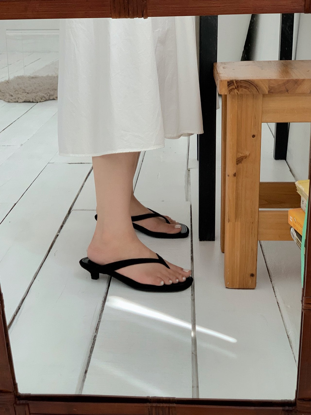 Rouge Flip-Flop Mule