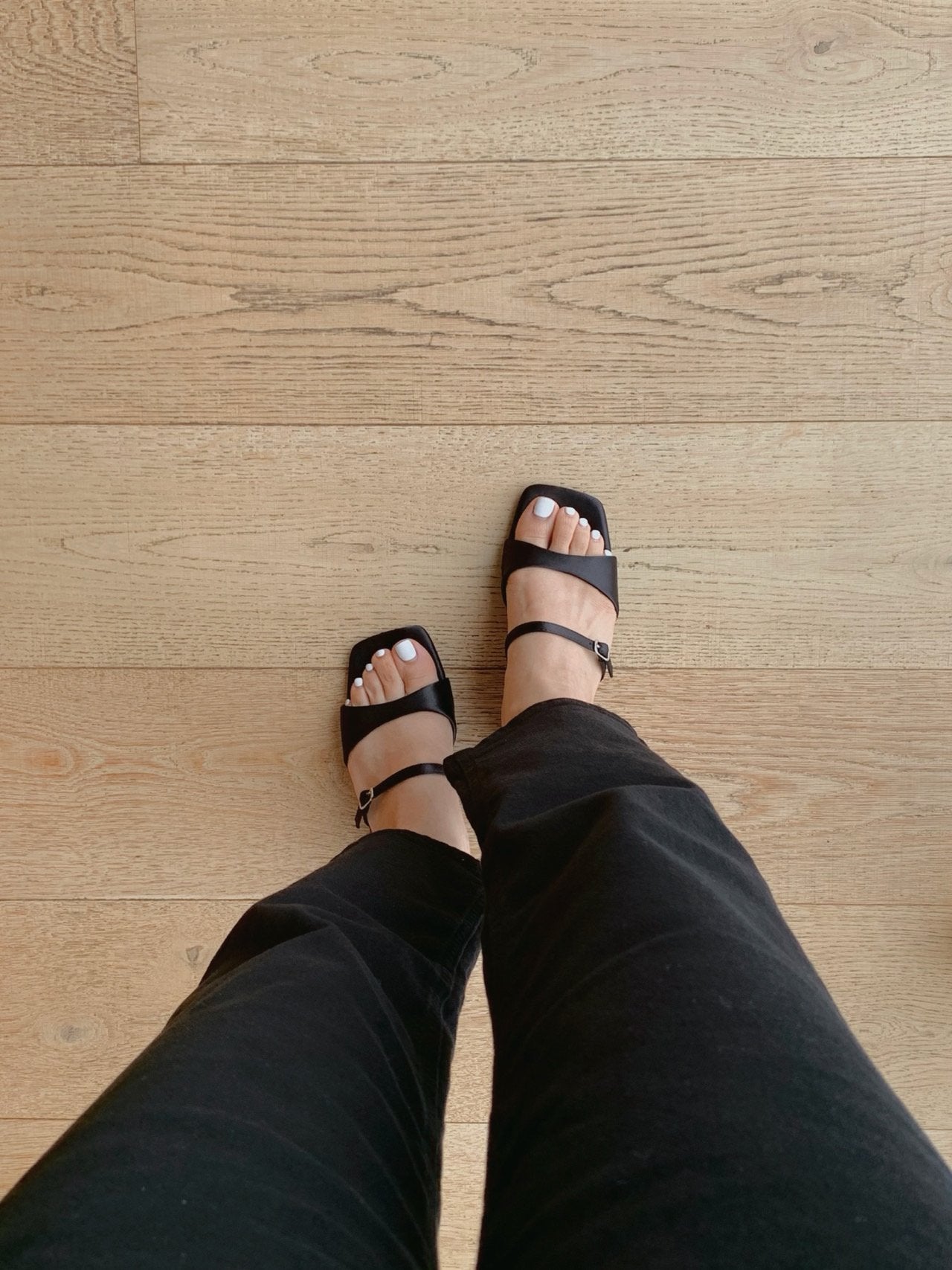 Renoir Satin Wedge Mule