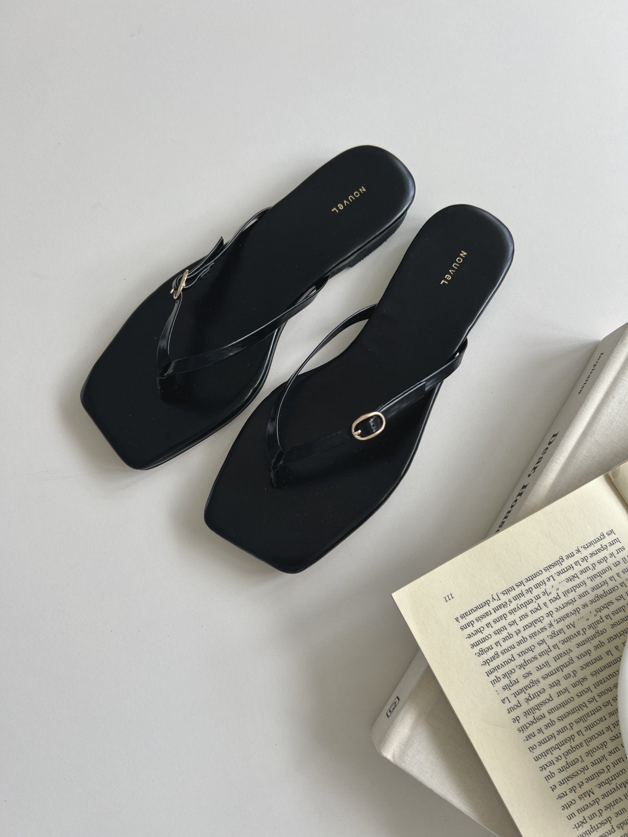 Mini Belt Slippers-4col