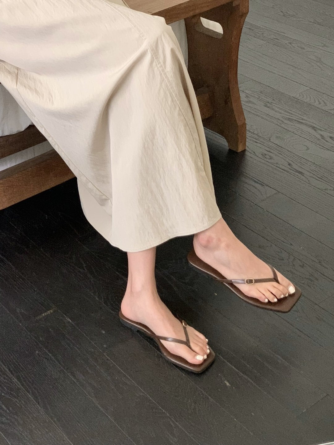 Mini Belt Slippers-4col