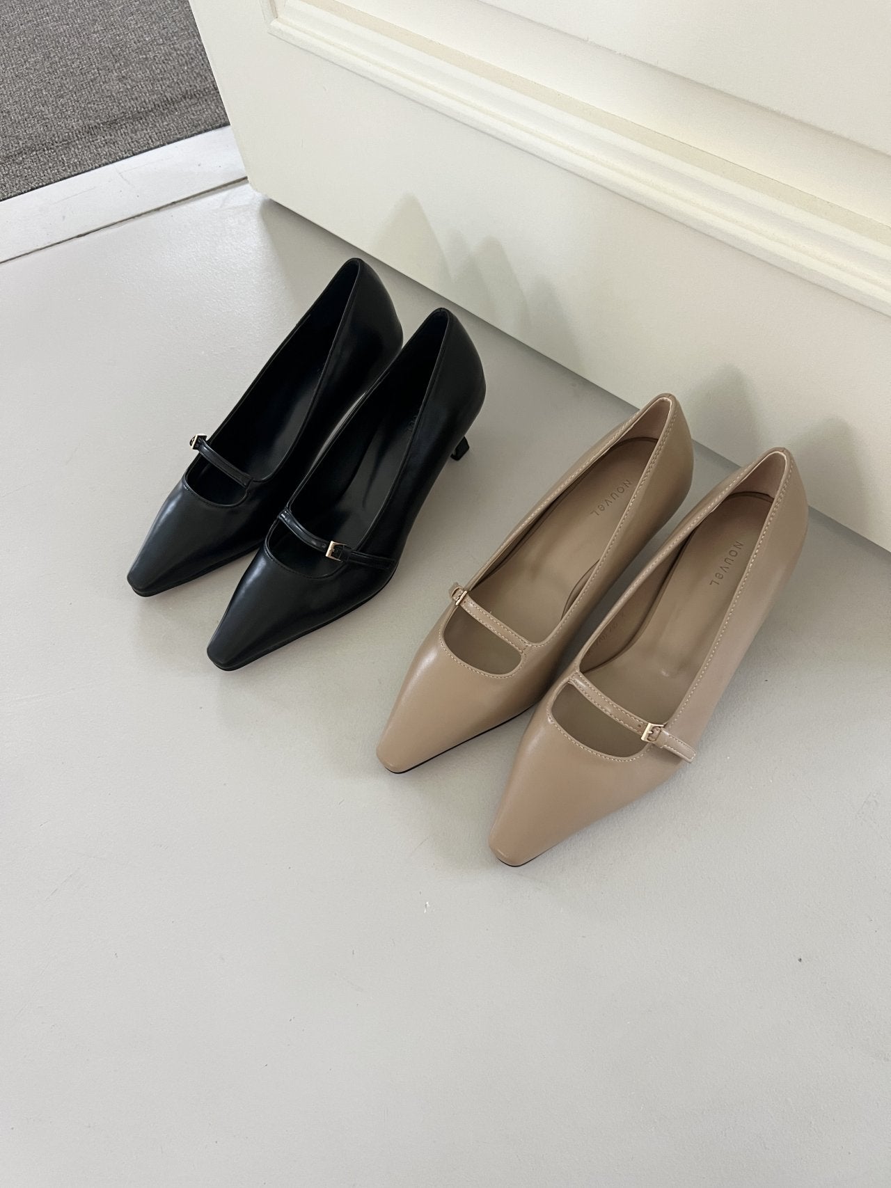 5cm Belted Pumps-2col