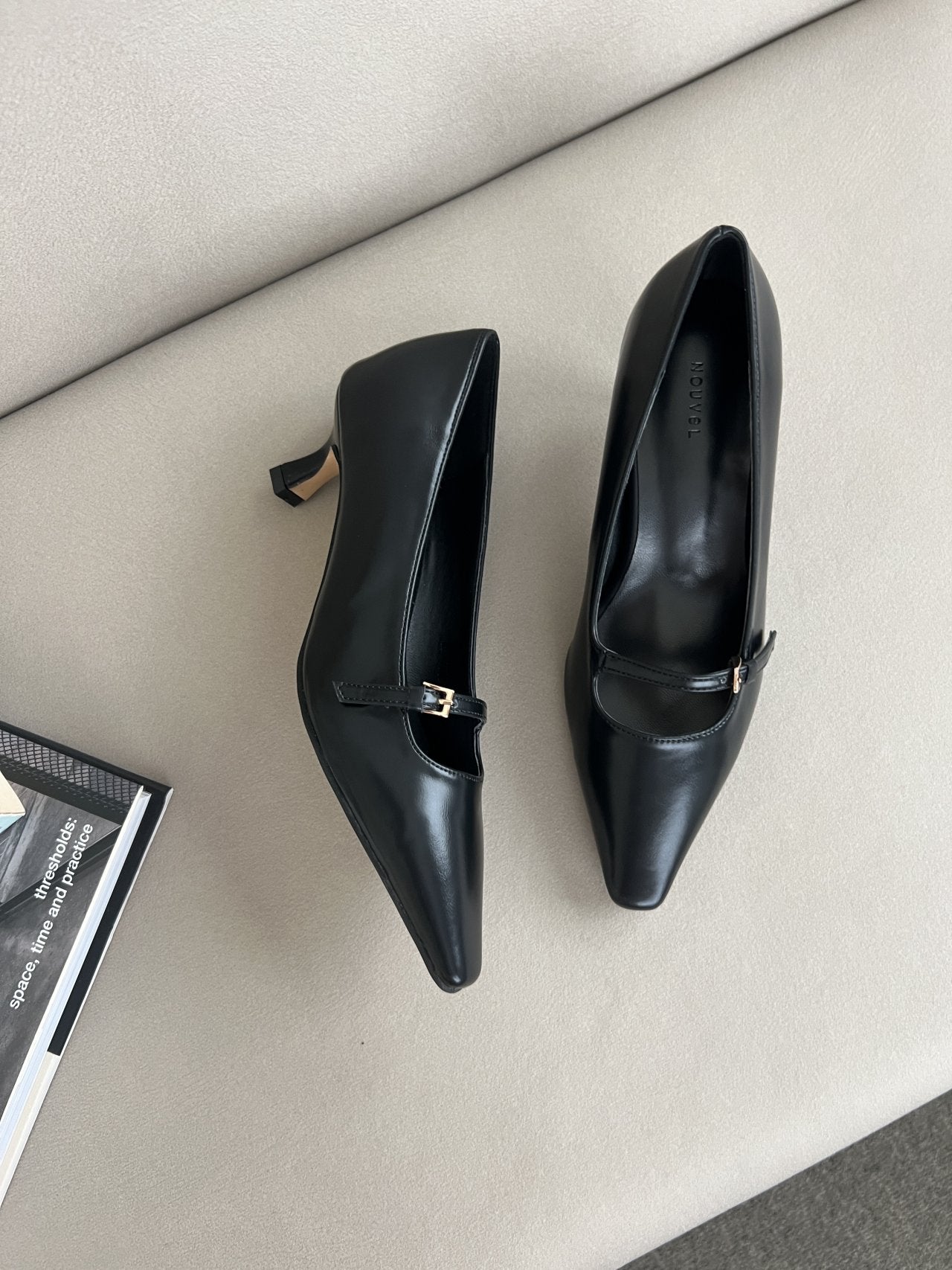 5cm Belted Pumps-2col