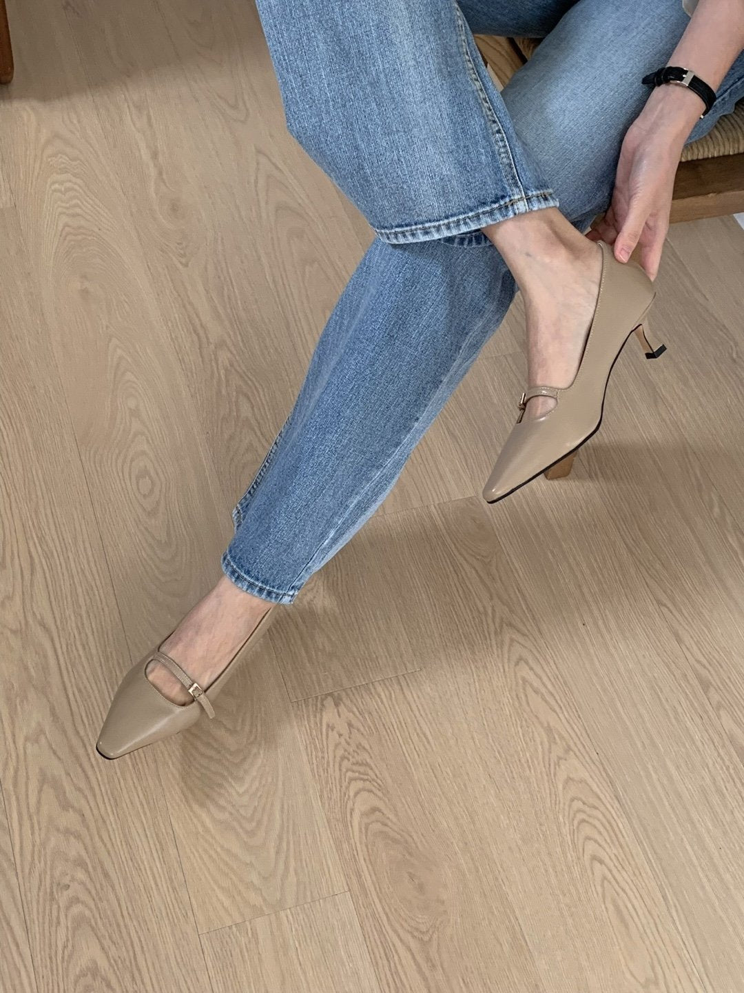 5cm Belted Pumps-2col