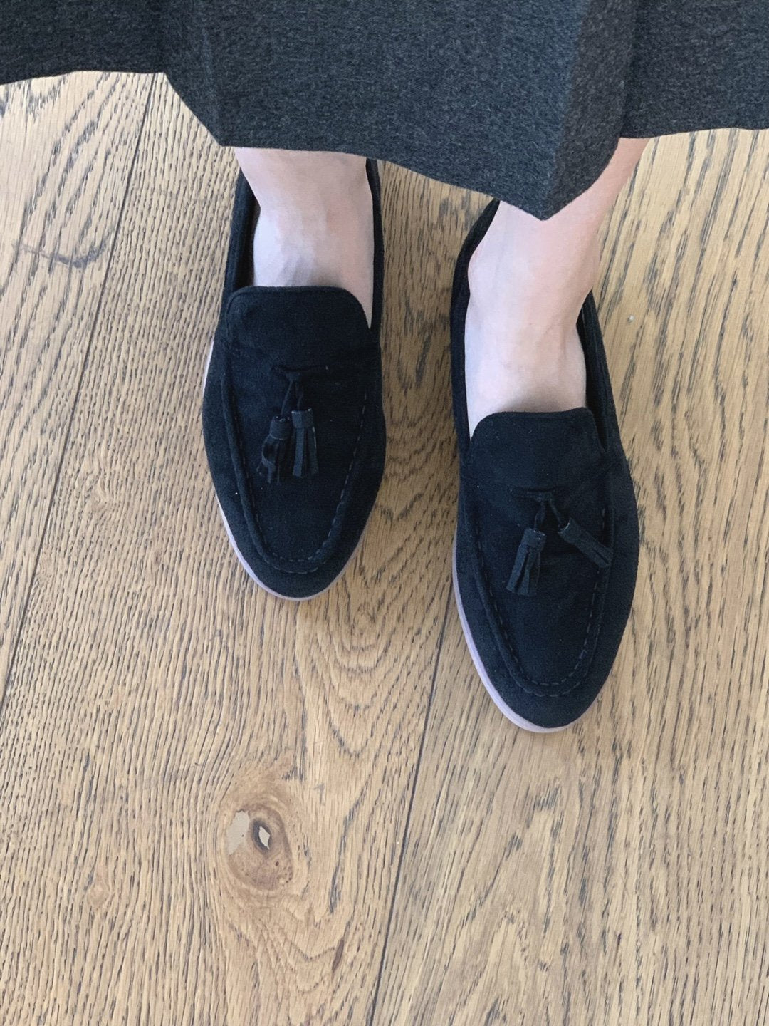 Tassel suede loafer-3col