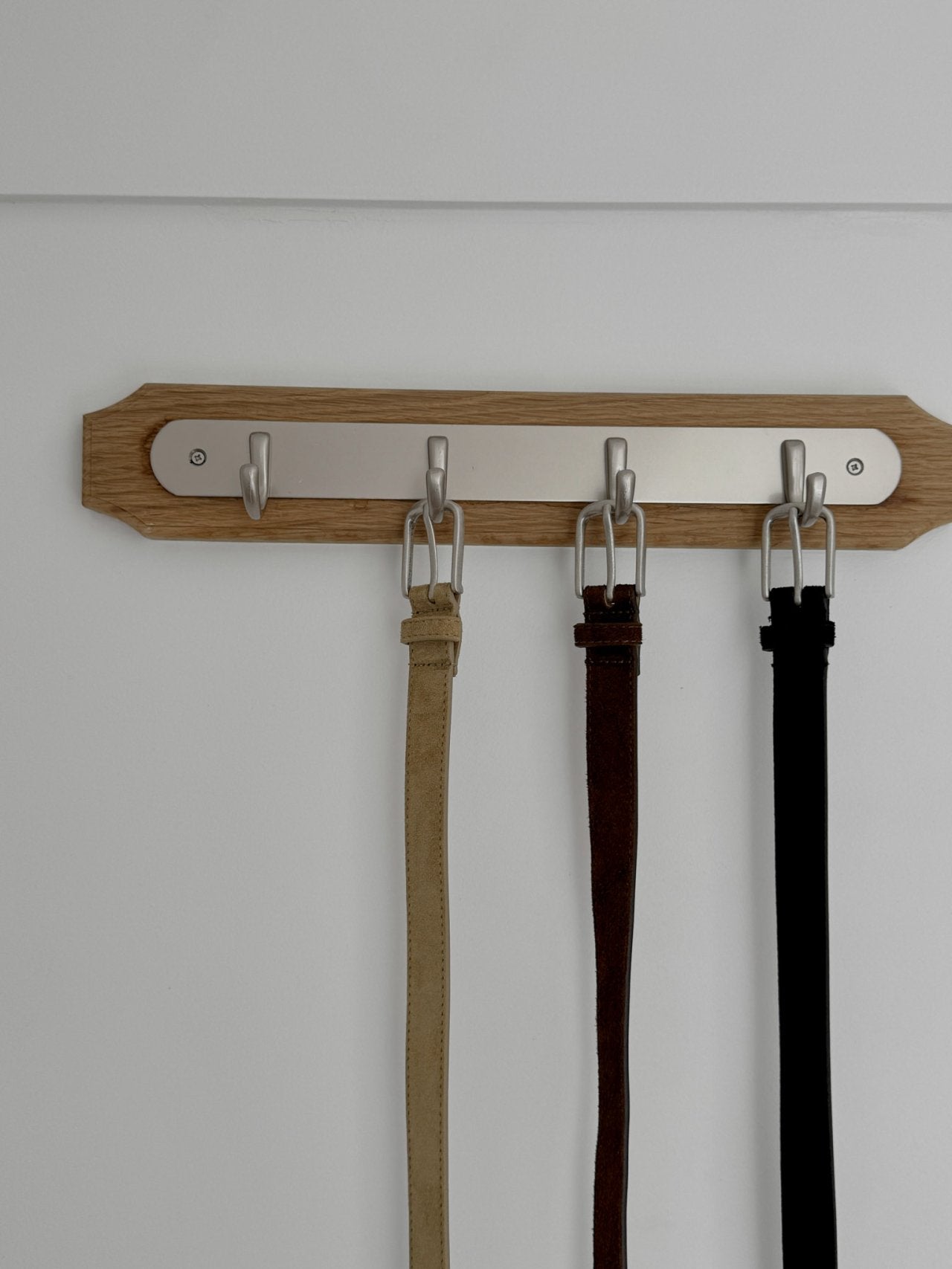 classic suede belt-3col