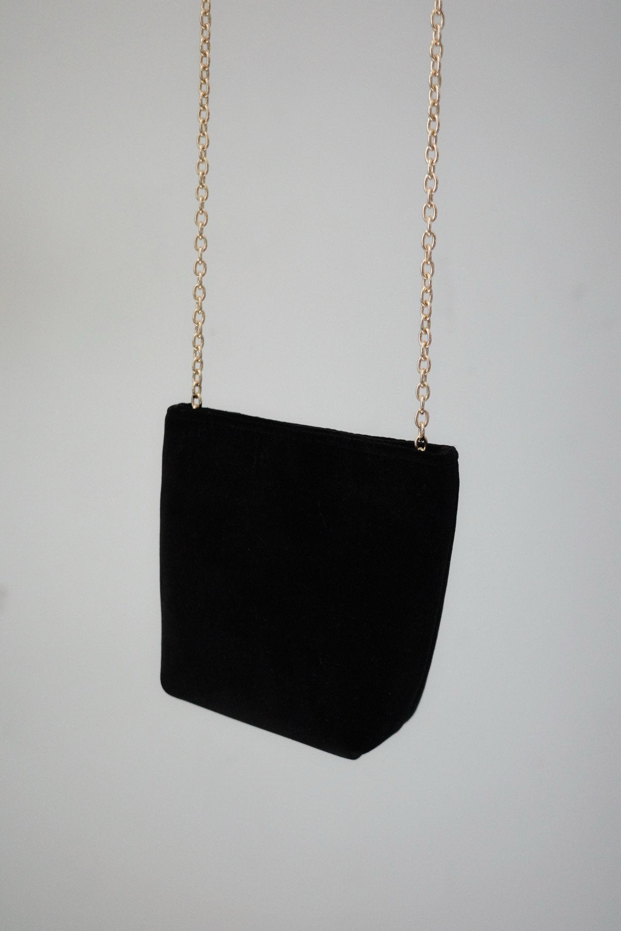 velvet chain mini bag