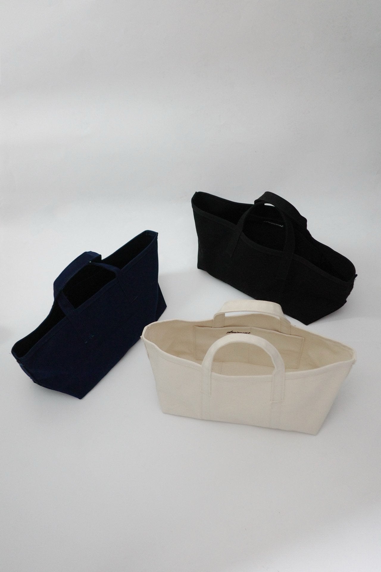 Low tote bag-3col