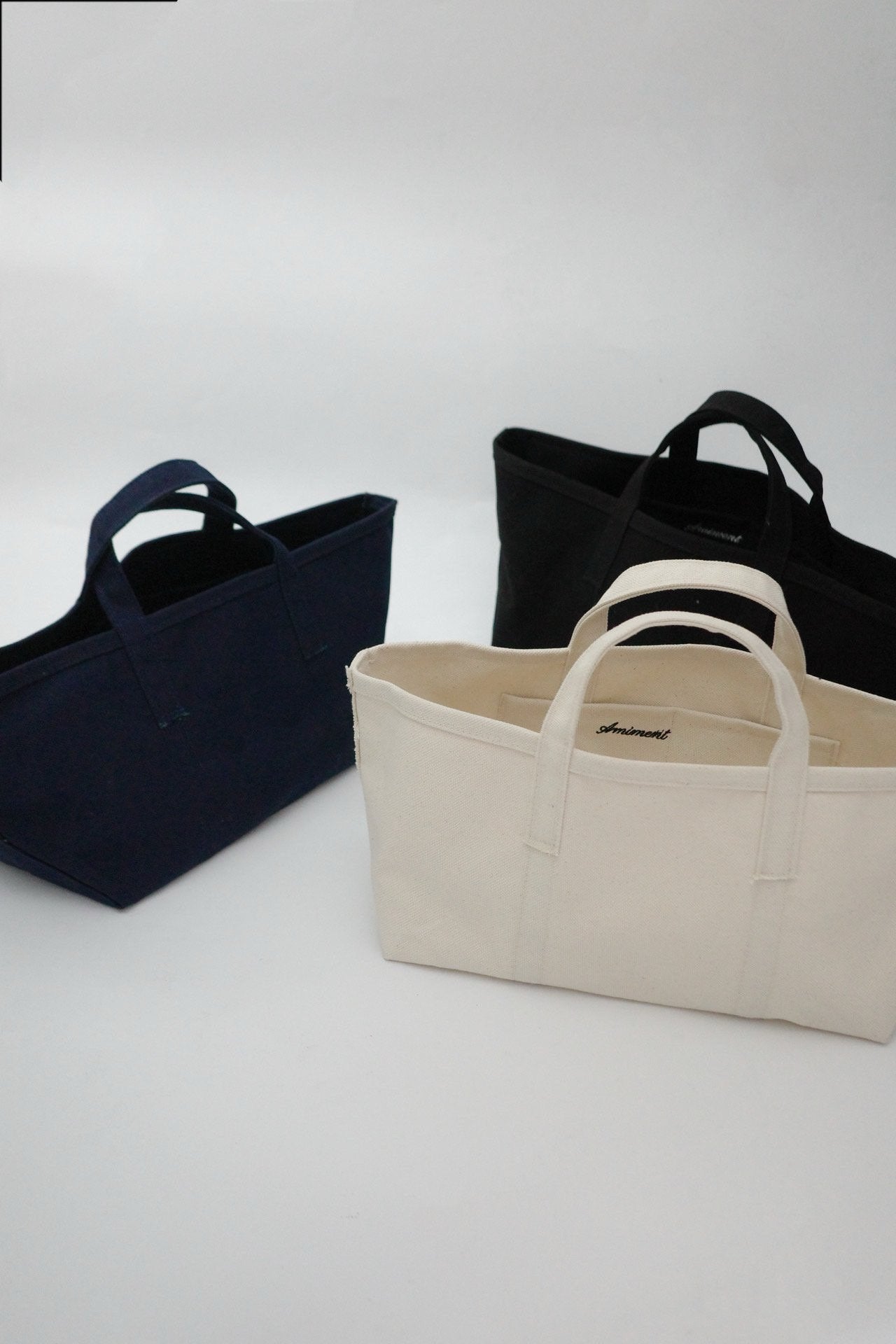 Low tote bag-3col