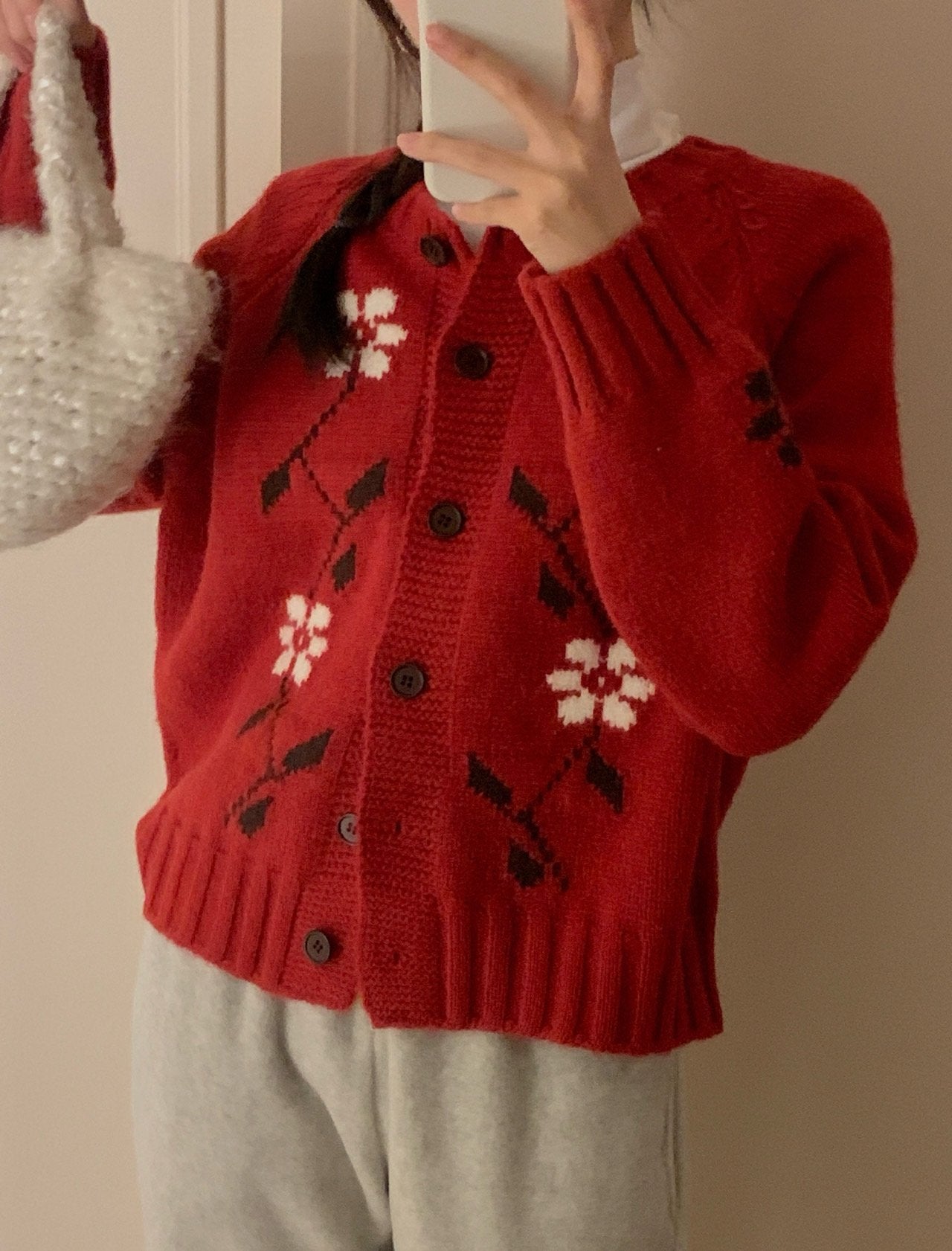 vintage cardigan-2col