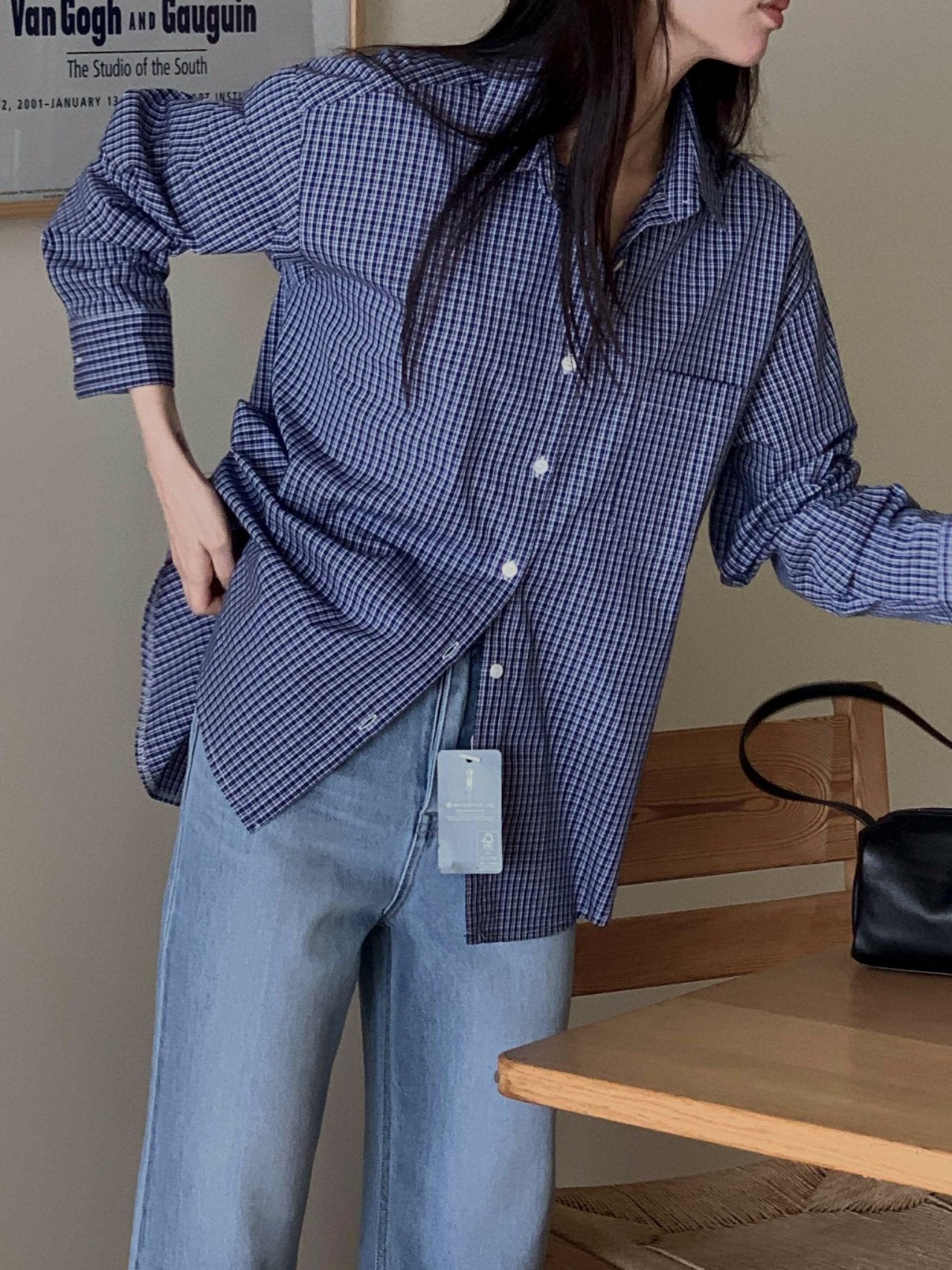 Bay check shirt