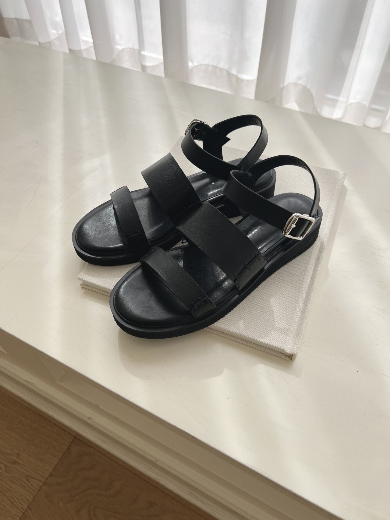 Soft Stitch Whole-Hoof Sandals