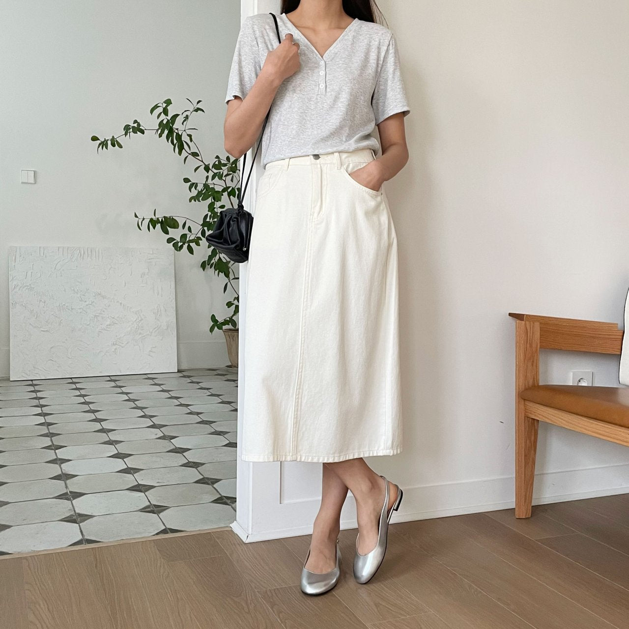 Round Mary Jane sandals