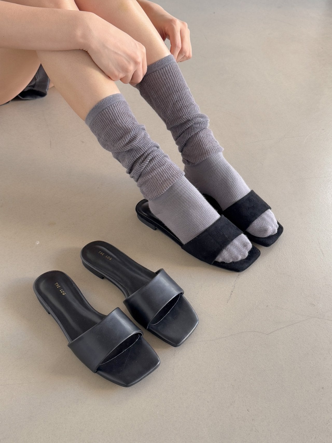 Flat Basic Slider Slippers
