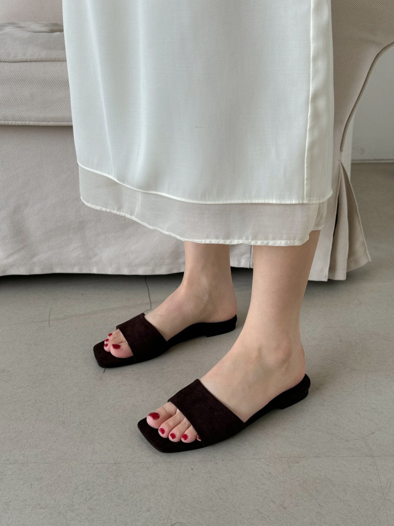 Flat Basic Slider Slippers