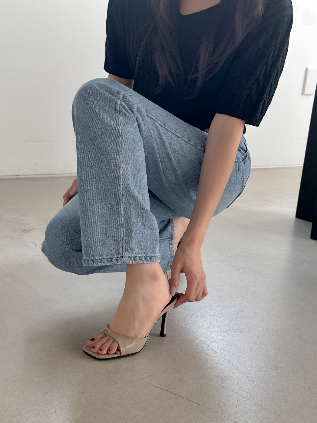 Simple Square Mule 8cm