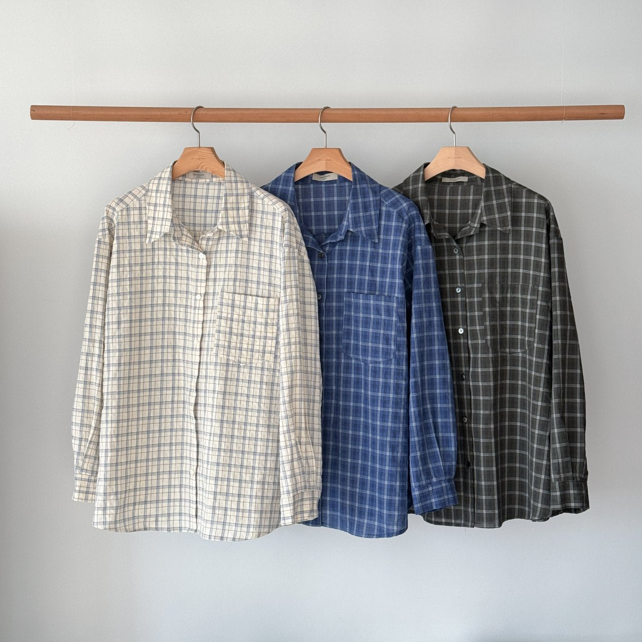 Today check shirt-3col
