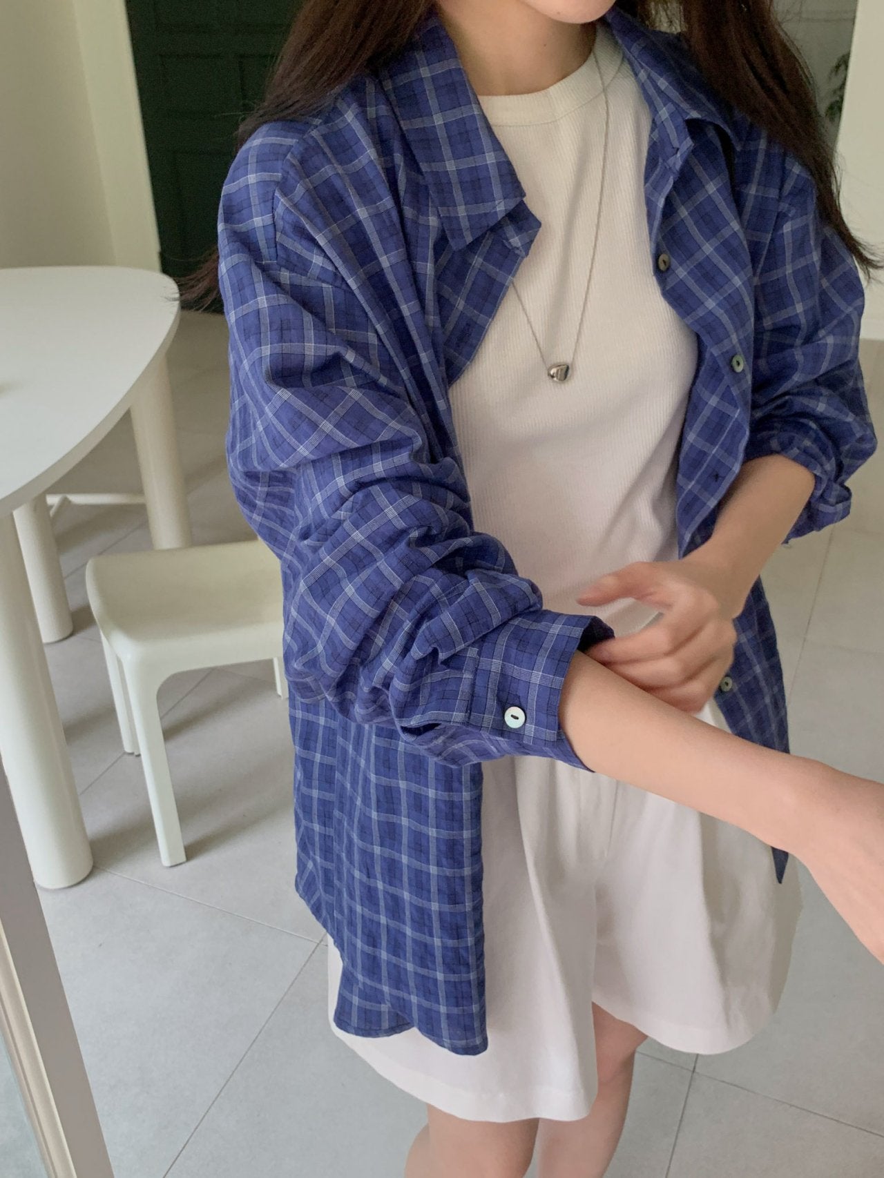 Today check shirt-3col