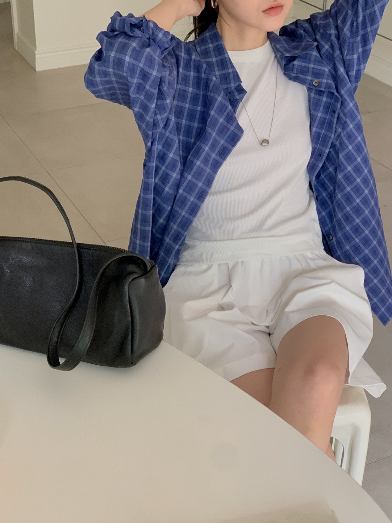 Today check shirt-3col