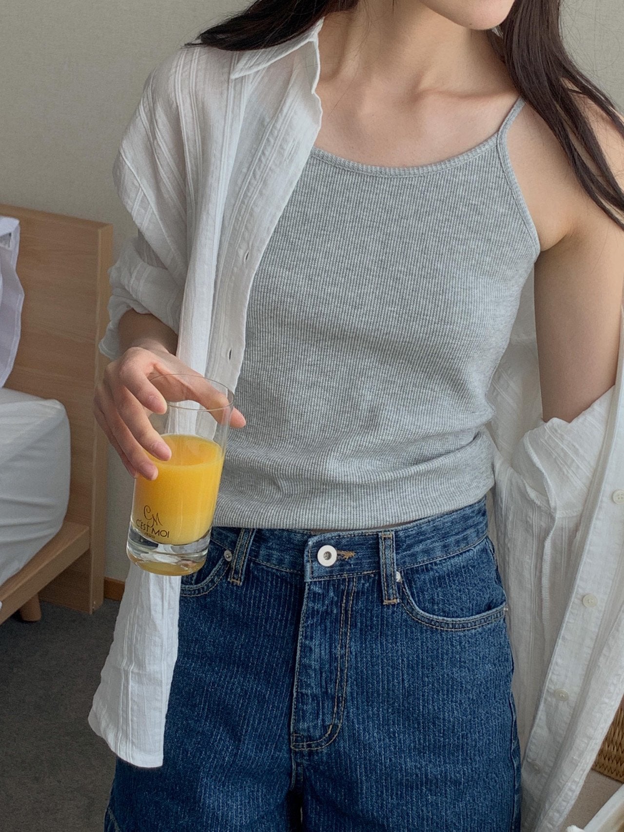 Waffle sleeveless-4col