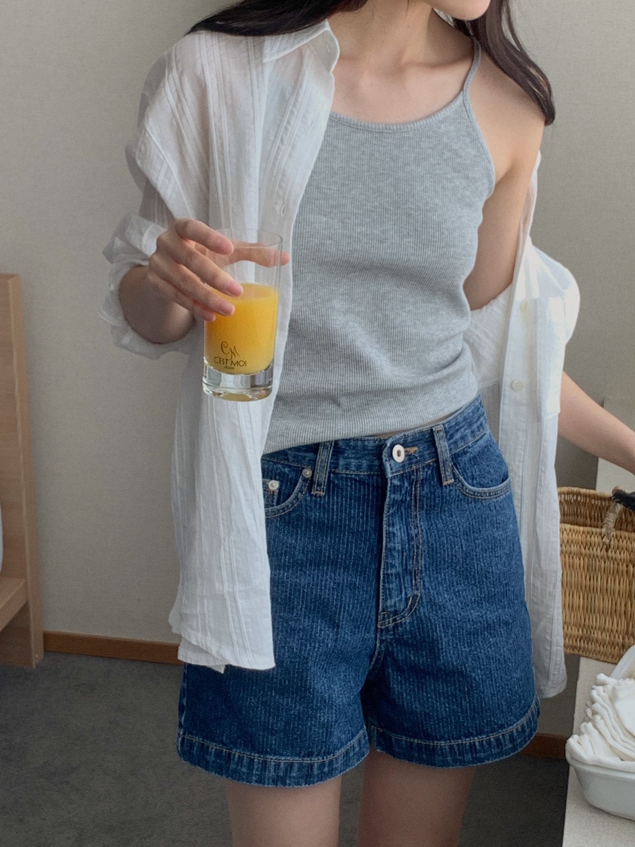 Waffle sleeveless-4col
