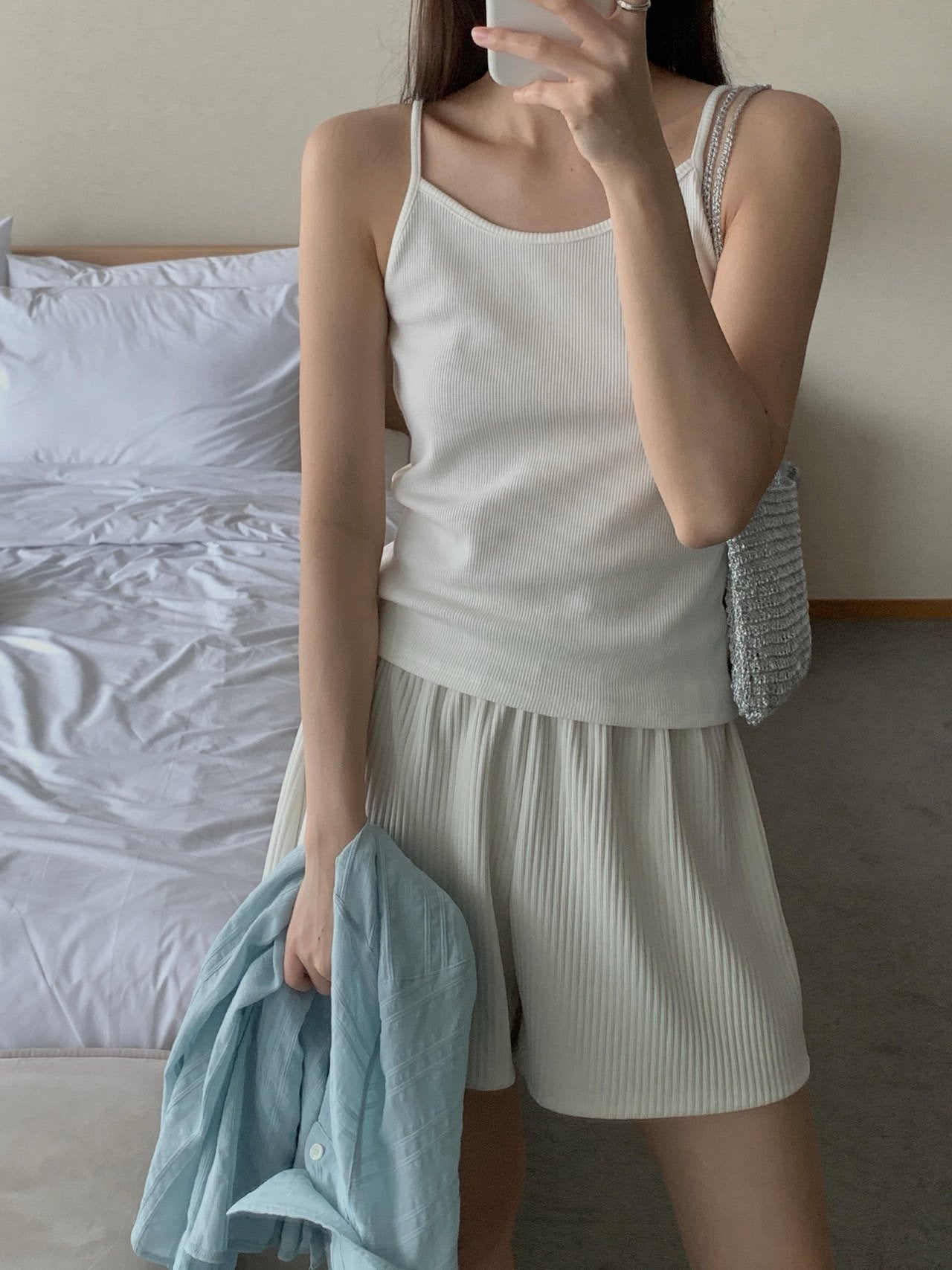 Waffle sleeveless-4col