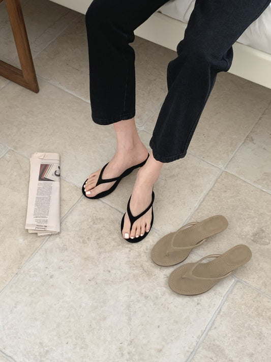 3cm suede sandals