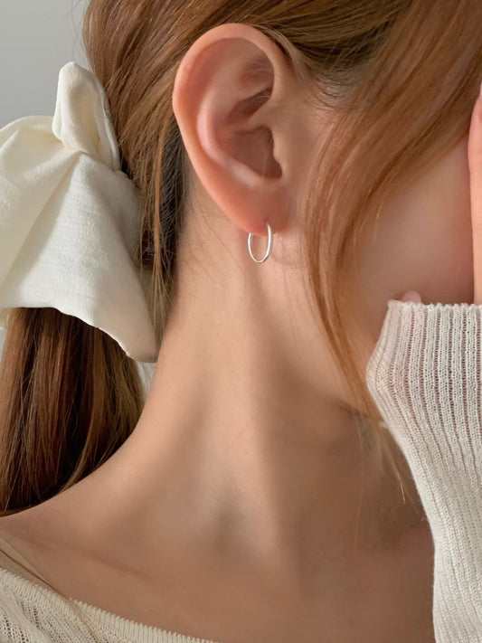 pipe ring earrings
