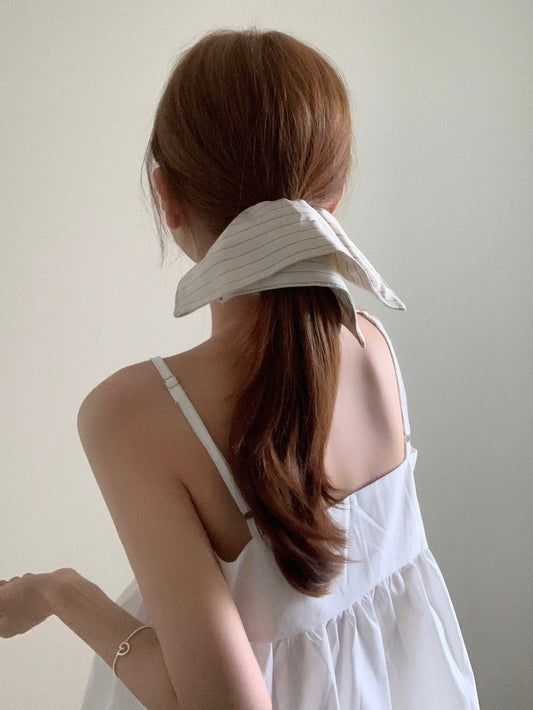Square stripe scrunchies-3col