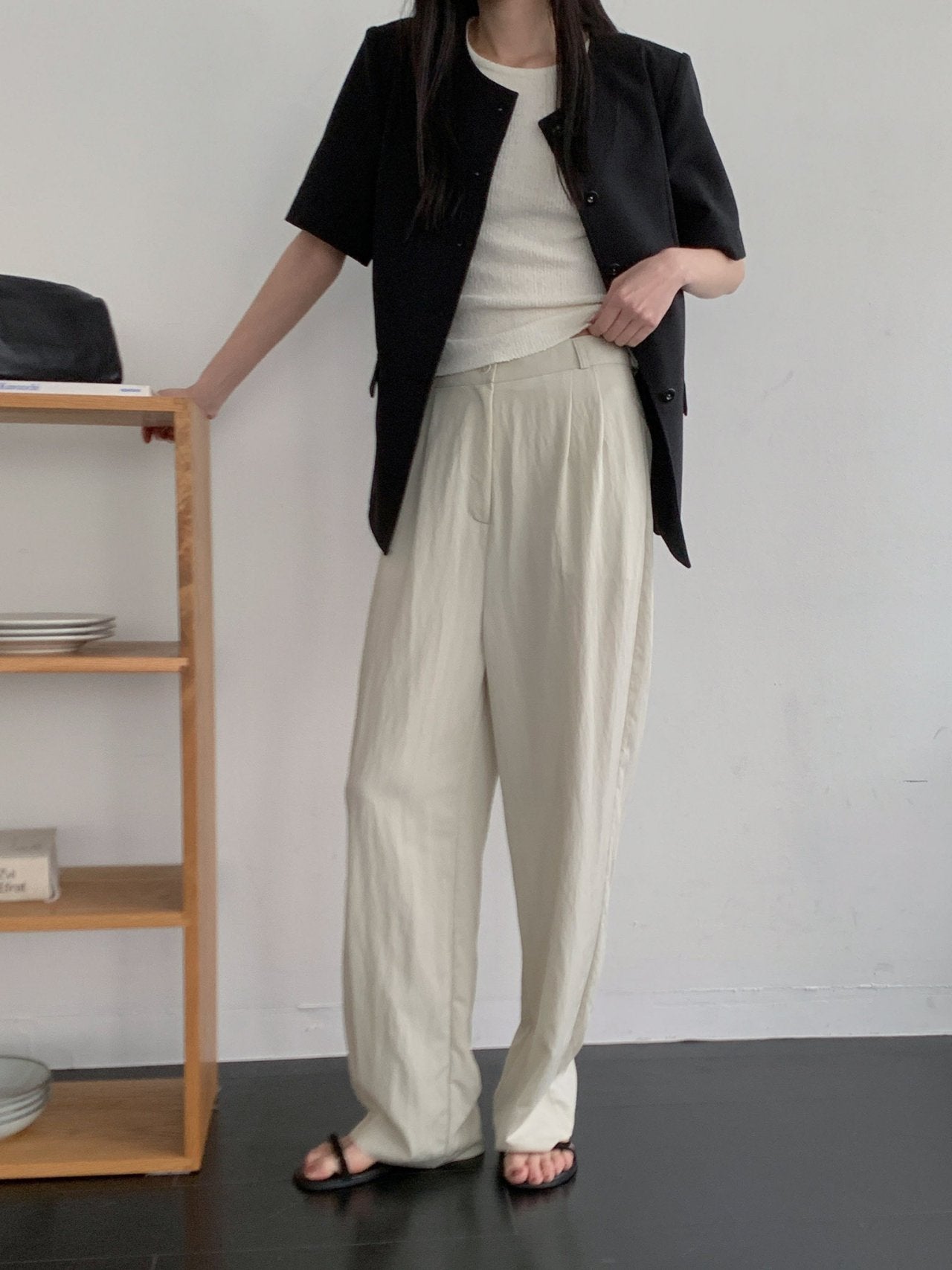 Enne darts pants-3col
